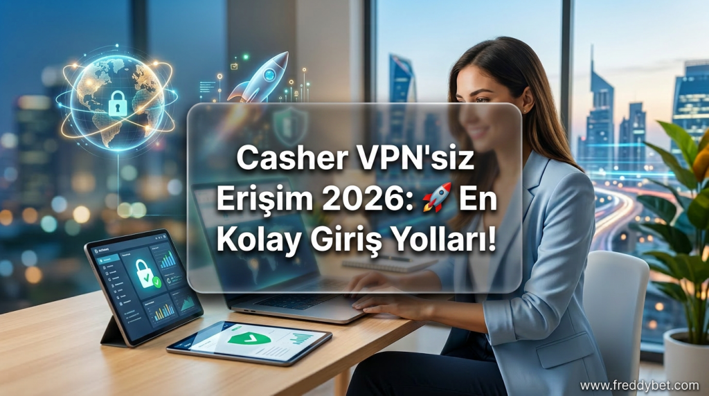 Casher VPN'siz Erişim 2026: 🚀 En Kolay Giriş Yolları! - Casher VPN'siz Erişim 2026