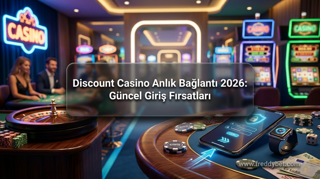 Discount Casino Anlık Bağlantı 2026: Güncel Giriş Fırsatları - Discount Casino Anlık Bağlantı 2026