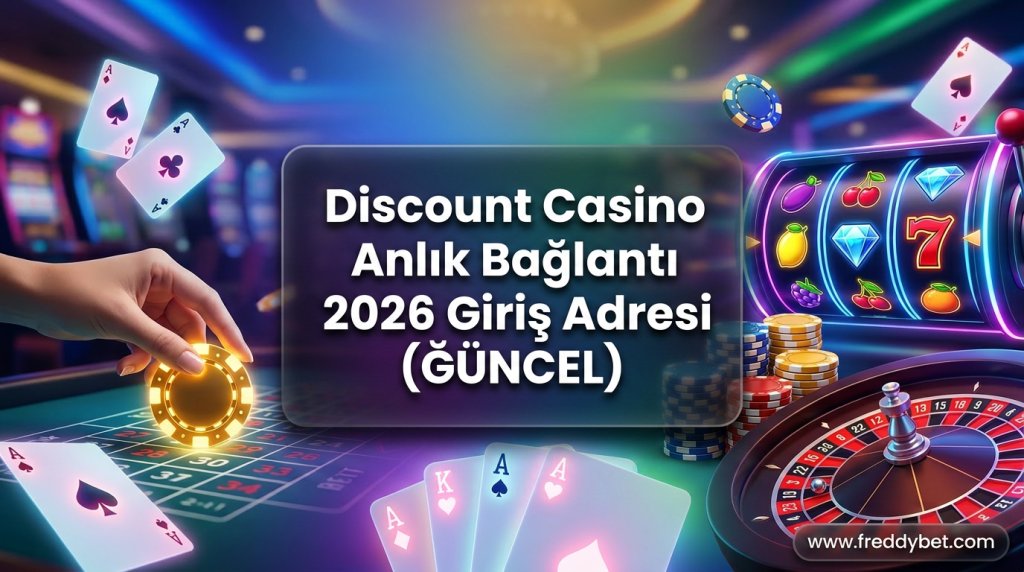 Discount Casino Anlık Bağlantı 2026 Giriş Adresi (GÜNCEL) - Discount Casino Anlık Bağlantı 2026