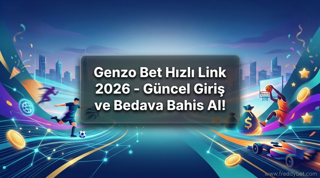 Genzo Bet Hızlı Link 2026 - Güncel Giriş ve Bedava Bahis Al! - Genzo Bet Hızlı Link 2026