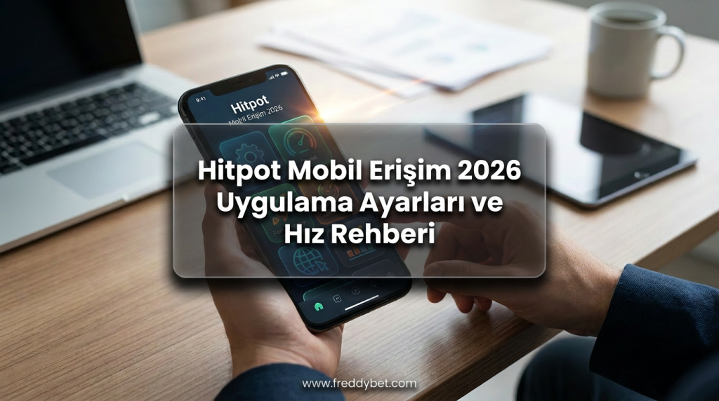 Hitpot Mobil Erişim 2026 Uygulama Ayarları ve Hız Rehberi - Hitpot Mobil Erişim 2026