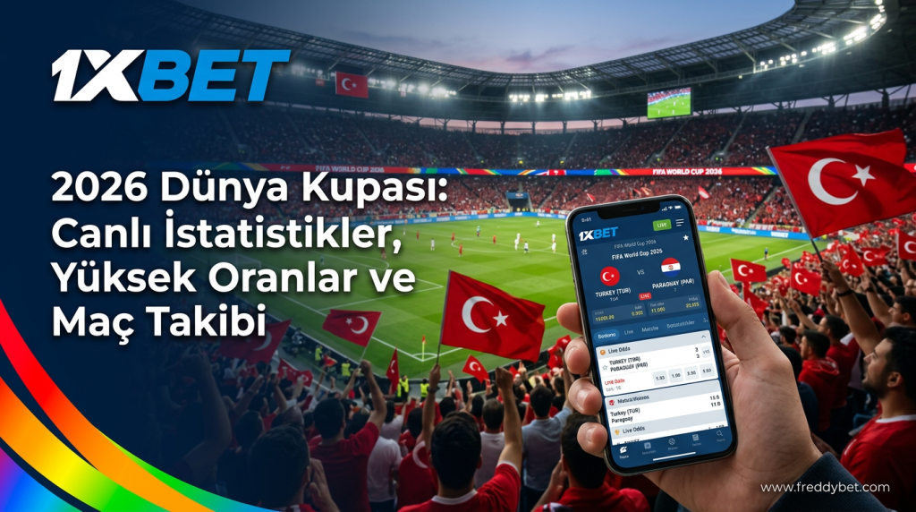 2026 Dünya Kupası Heyecanı: Türkiye'nin Yükselişi ve 1xBet ile Kazanma Fırsatları